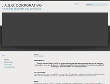 Tablet Screenshot of jasgcorporativo.com